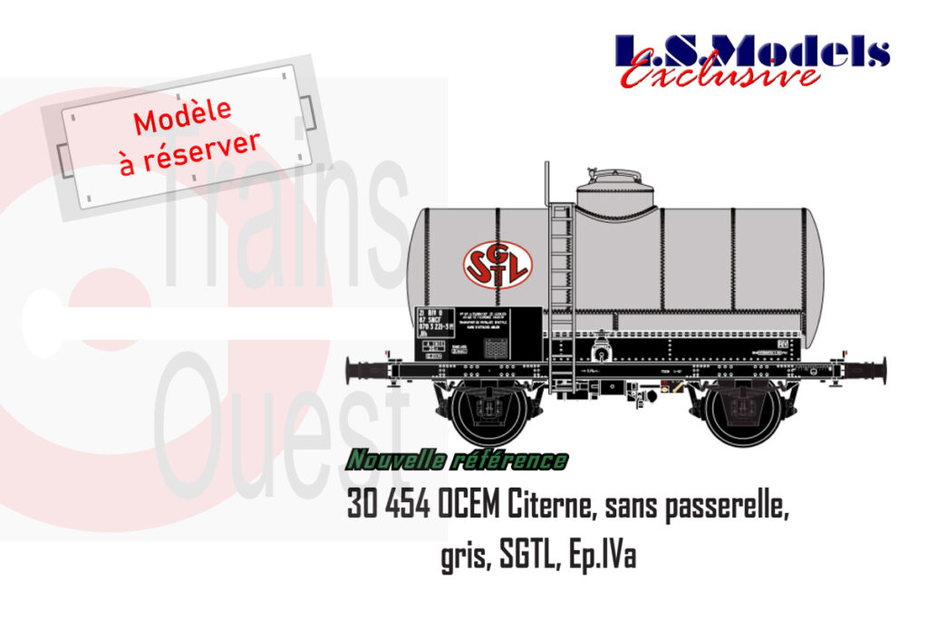 Lsm Wagon Citerne Sgtl Trains Ouest