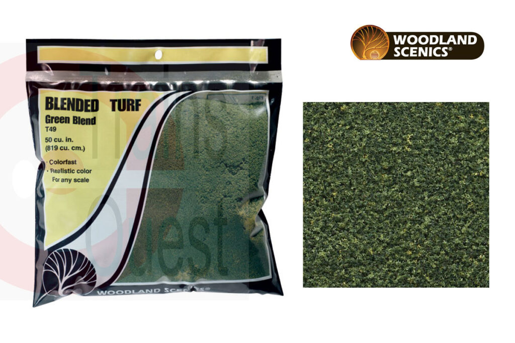 Flocons De Feuillage Woodland Scenics FC1645 Vert - Pour Paysages Maquettes H0, 0.945L, Pré-monté, Neuf 2024