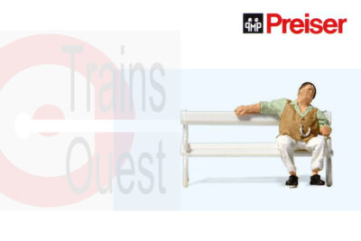 PREISER homme sur un banc