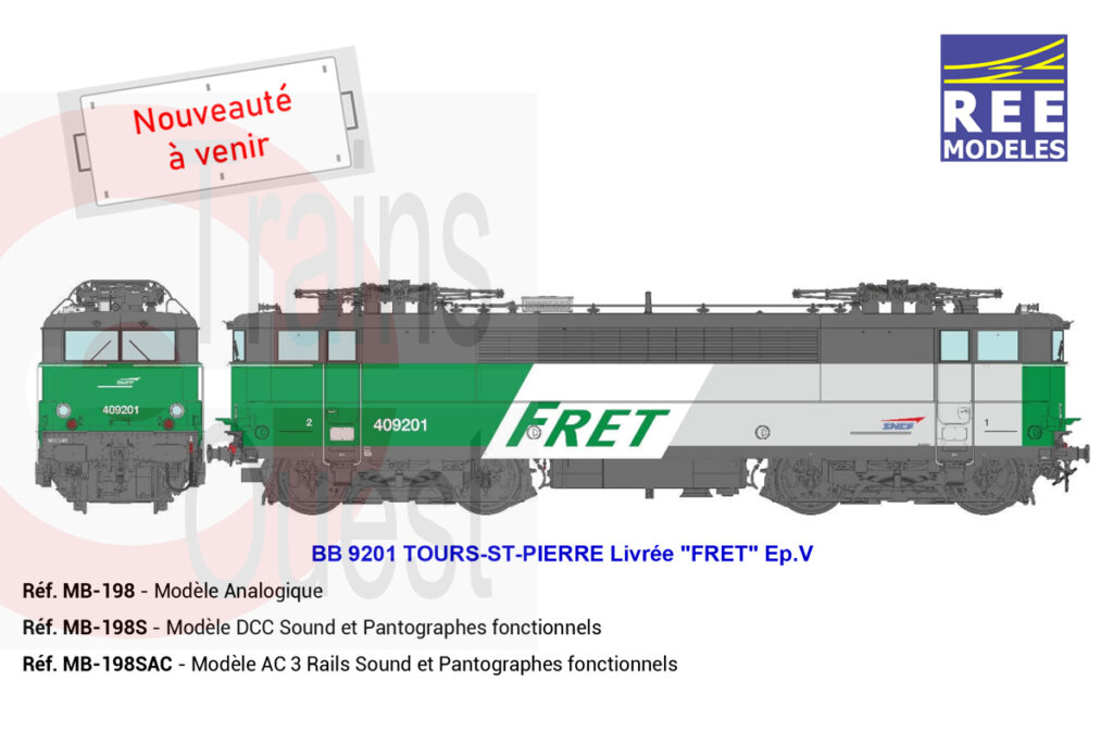 REE BB9201 (DCC-son) - Trains Ouest