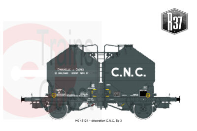 R37 wagon cimentier CNC