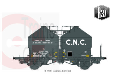 R37 wagon cimentier CNC