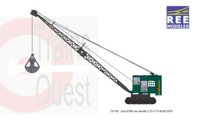 REE Grue Bondy sur chenille