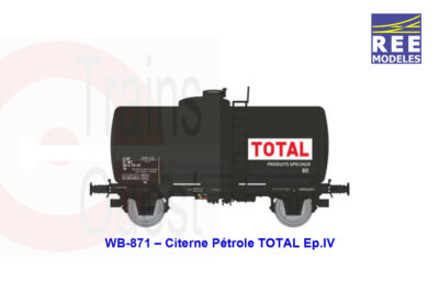 REE wagon citerne pétrole TOTAL