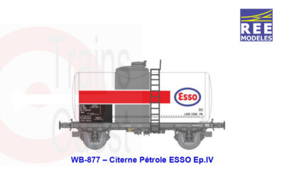 REE wagon citerne pétrole ESSO