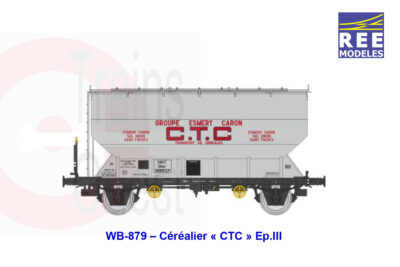 REE wagon céréalier FAUVET-GIREL « CTC »